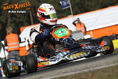 Roy Bakker in actie